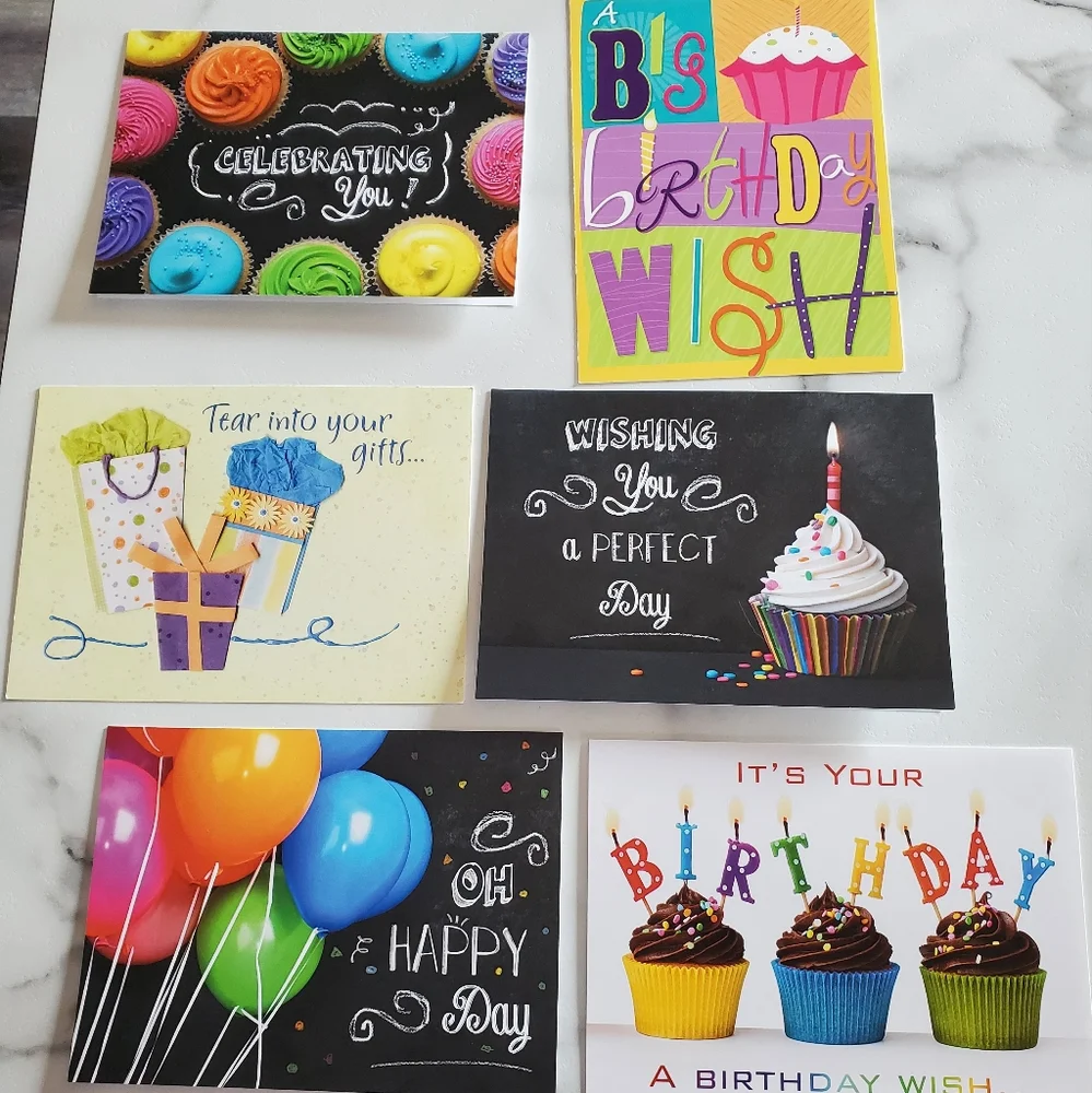 Current Birthday Greeting Cards 10 pack